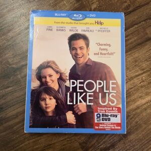 Dreamworks Blu-ray DVD - People Like Us - Blue Cover